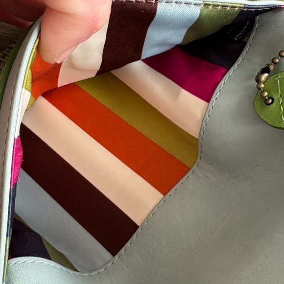 Coach Legacy Penny Foldover Kisslock Wristlet Vintage - Picture 10 of 17